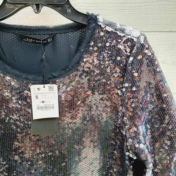 Zara Sequined Top - Picture 2 of 7